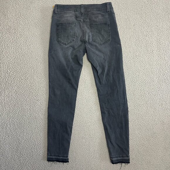 Closed Jeans BAKER Candiani Denim Grey Made in Italy Raw Chewed Hem - Picture 14 of 16